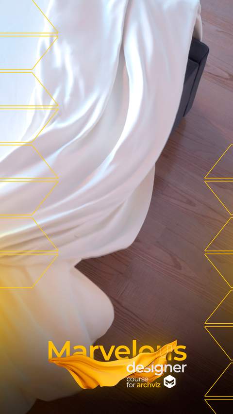 Marvelous Designer course for Archviz